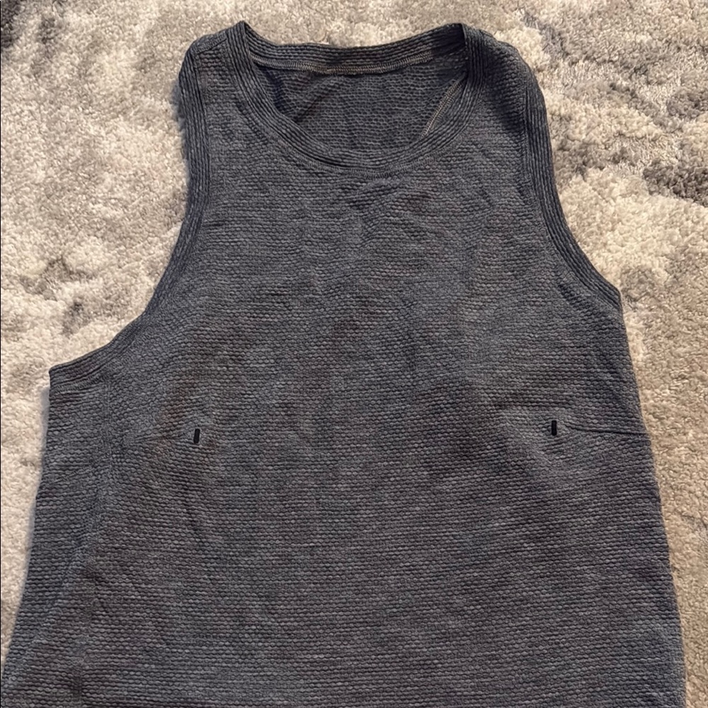 Lululemon Athletica Gray Muscle Tee